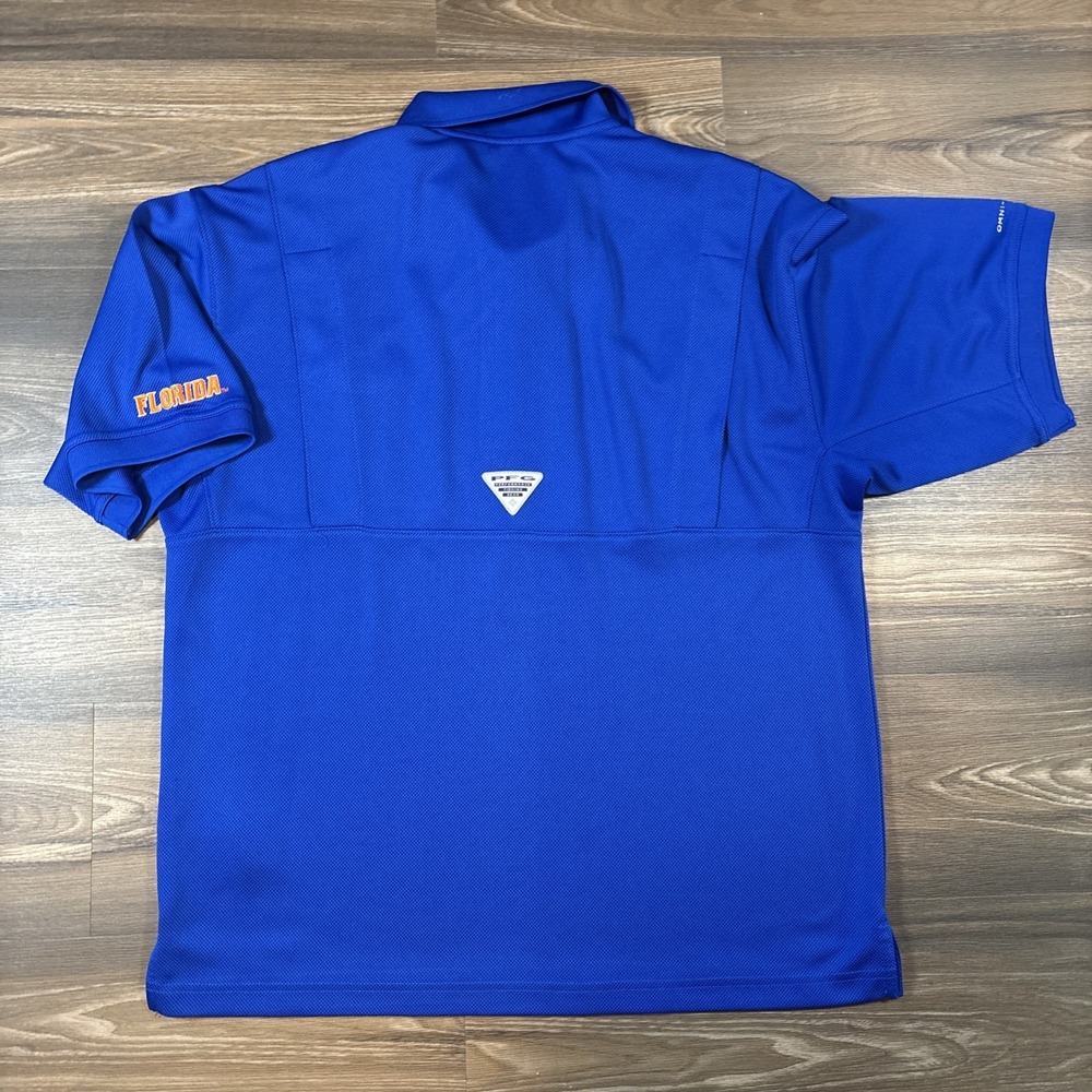 Colombia PFG Florida Gators Omni Shade Performance Polo Shirts - Picture 3 of 5